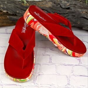 Alegria Astara I Got You Babe Red Thing Sandals
